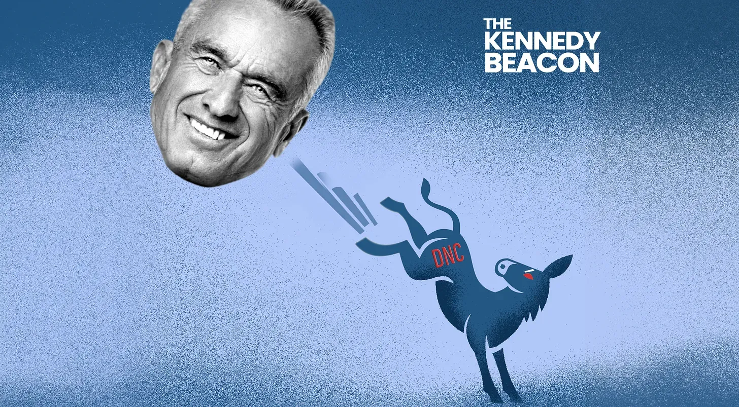 No, Max Burns, Kennedy Didn’t Quit the Democratic Party. It Quit Him.